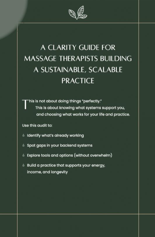 The Private Practice Backend Audit