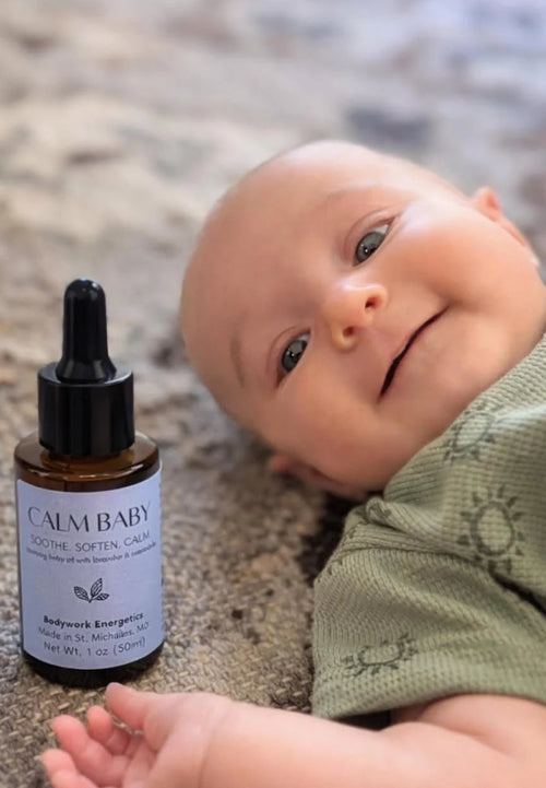 Calm Baby Herbal-Infused Body Oil